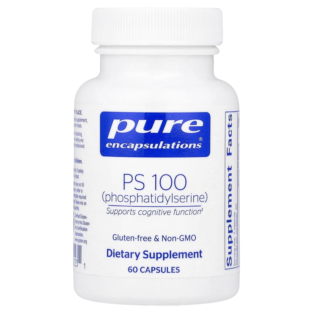 Pure Encapsulations, PS 100, 60 Capsules (100 mg per Capsule)