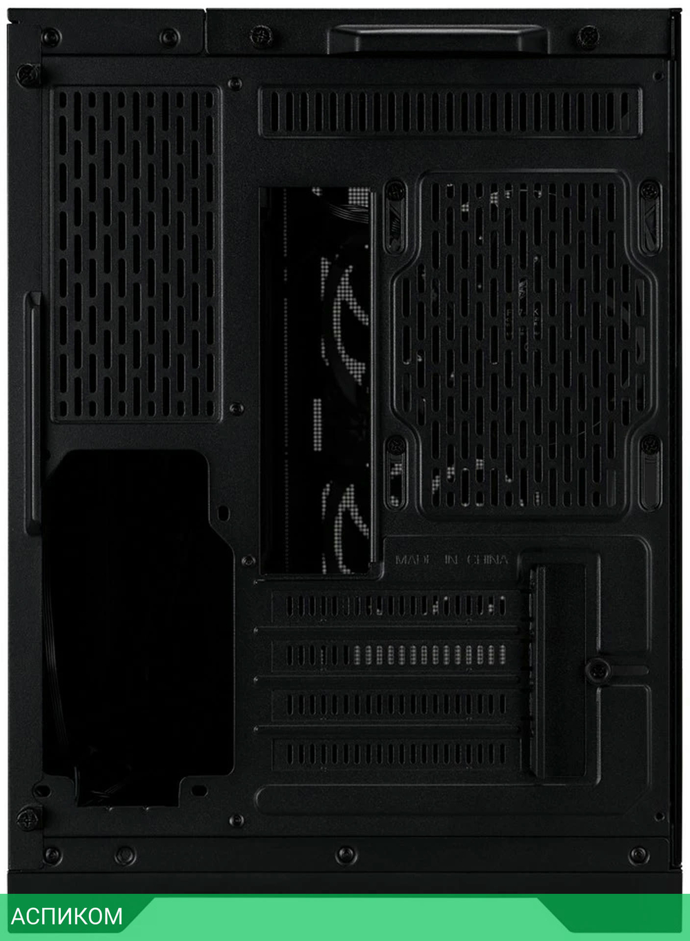 Корпус 1stPlayer VT6 без БП Black (VT6-BK-3F7)