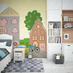 Фотообои для детского сада Город 075