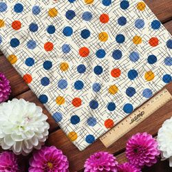 Ткань мембрана разноцветный горох