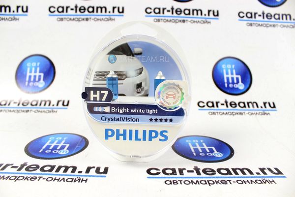 Автолампы "Philips" H7 55W-12V CV+2W5W 12972CVS2