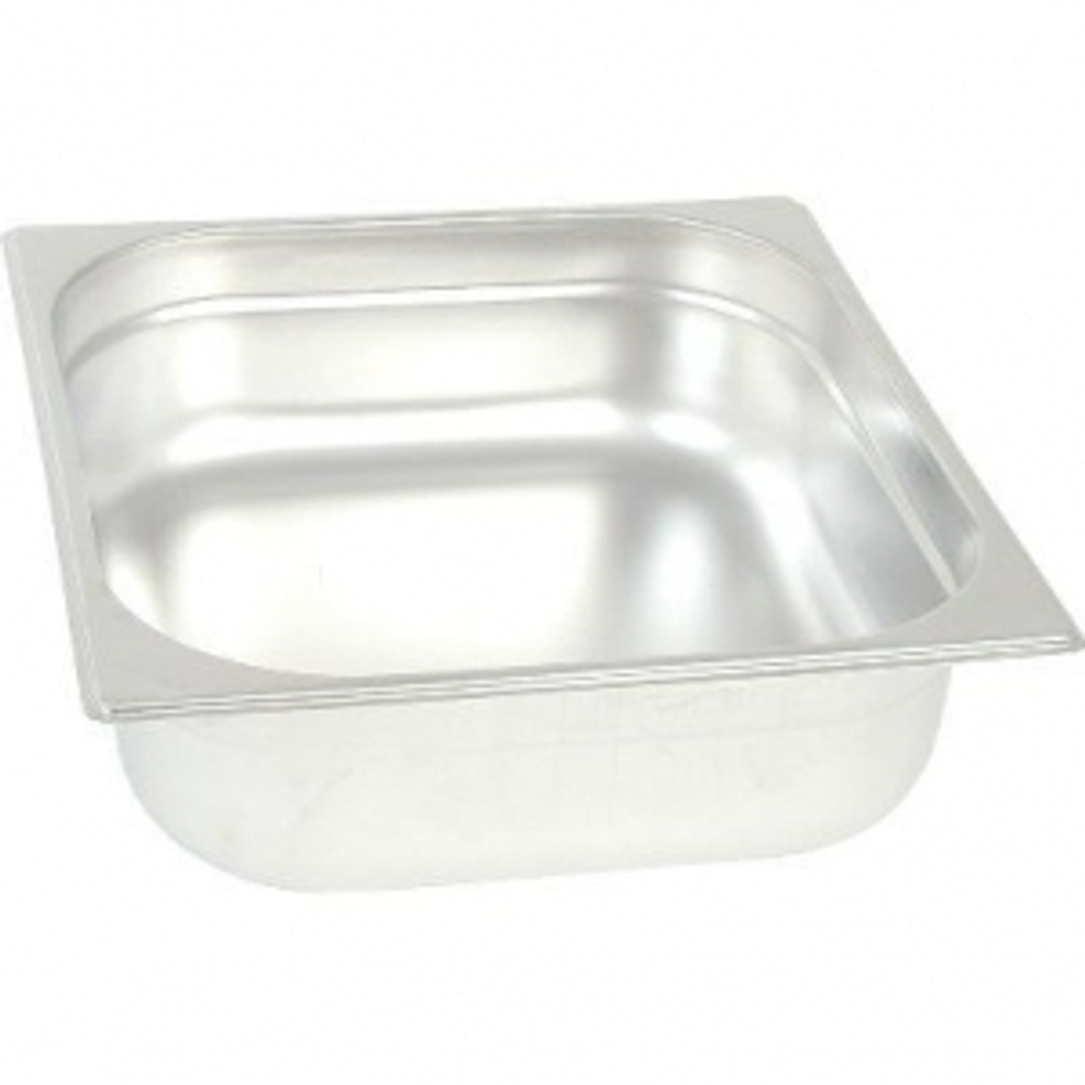 Гастроемкость из нержавеющей стали GN 1/4 265х164х200 мм (39081, га22)