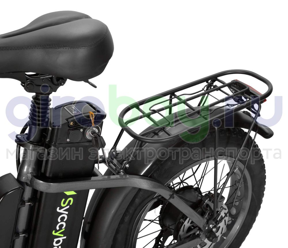 Электровелосипед Syccyba F11 Pro 2025 года (48V/15Ah) - Серый обод фото №7