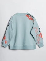 Свитшот для девочки с принтом