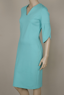 Трикотажное платье 2600АП, аквамарин #359Ак052600АП