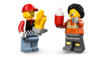 Конструктор Лего Сити Фудтрак с картошкой-фри 60488 | LEGO City Fries Food Truck | игровой с киоском 216 деталей 5+