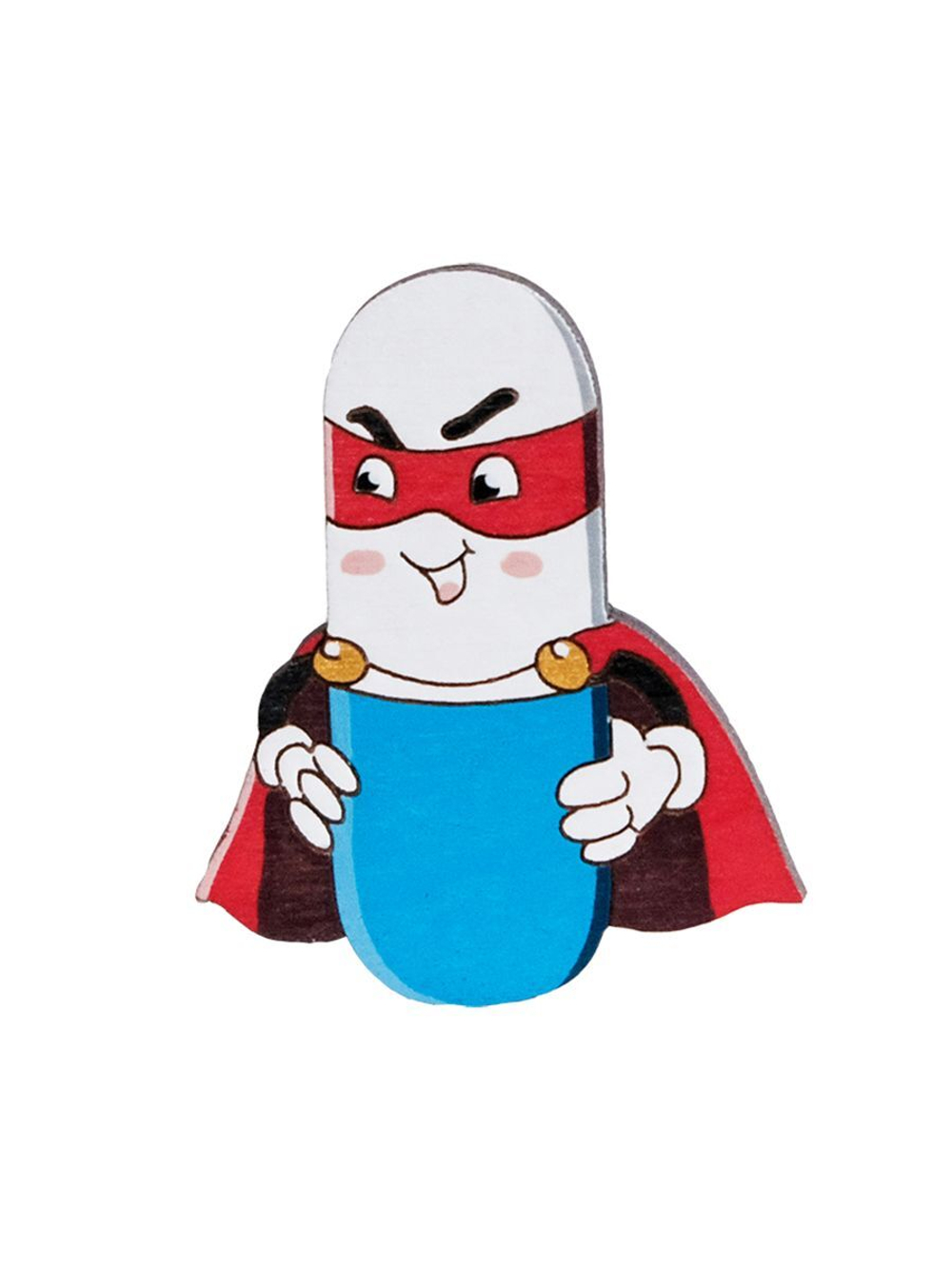 Значок AUGUST WOOD AW_M10 "Сосуд Гигеи"