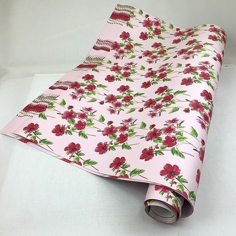 Упаковочная бумага (0,7*1 м) Бальзамин, 10 шт.