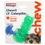 Petstages игрушка для собак Mini "ОРКА гусеница" 12 см