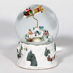 Новогодний шар со снегом "Сочельник"