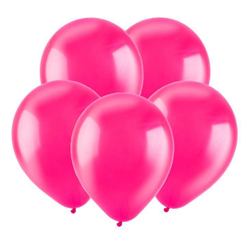 Шар латексный Кристалл Фуксия 35 см