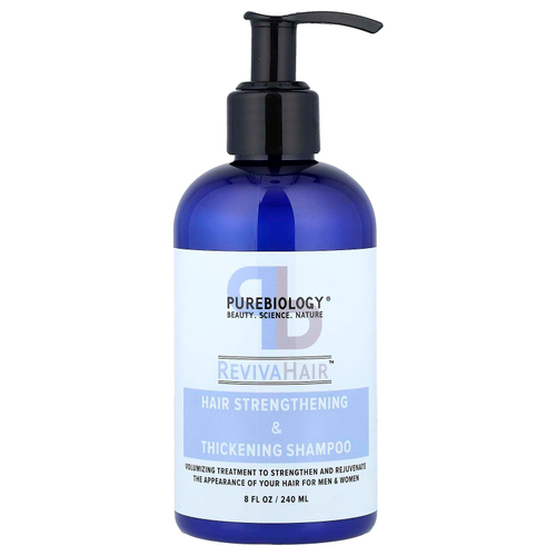 Pure Biology, RevivaHair™, шампунь для укрепления и густоты волос, 240 мл (8 жидк. унций)