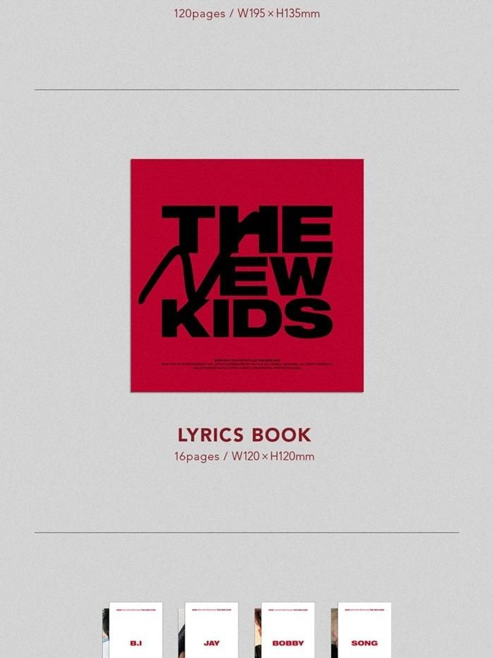 Альбом ikon - The New Kids Repackage Album 2 Version SET