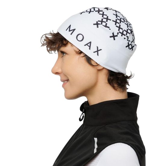 Шапка MOAX Race белый принт фото 2