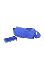 Сумка TRAVEL женская синяя QOZA