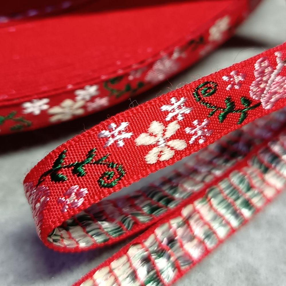 Тесьма жаккард, ш. 1 см