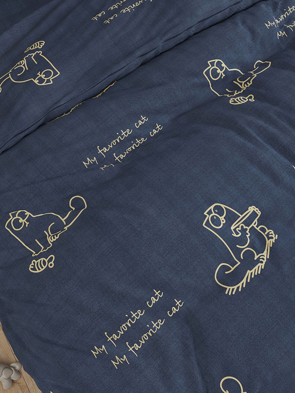 Наволочка комплект 2шт Сказка "Котики Грей" 70х70 см, поплин