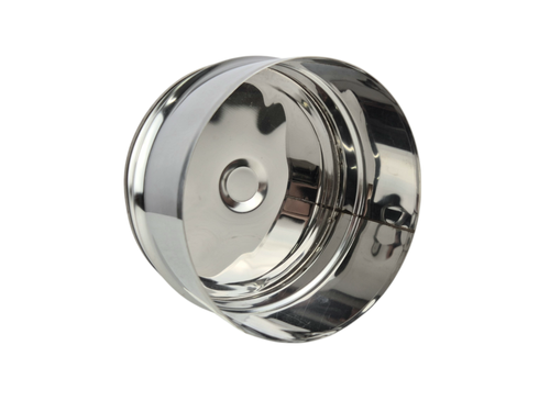 Заглушка для ревизии (430/0,5 мм) Ф125 внутренняя нерж