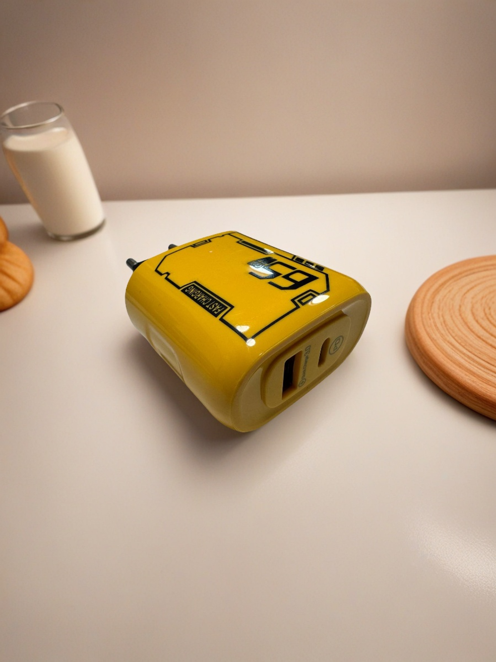 Блок питания 2 в 1, для нескольких устройств, 65W, быстрая зарядка