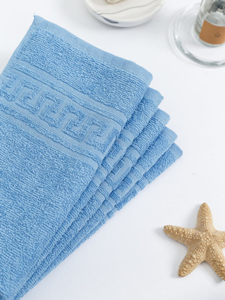 Полотенце махровое, г/к, 40х70, арт. ВТ 40-70Г, 380 гр/м2, цвет: 012-голубой,