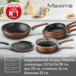 Сковорода для блинов Tefal Maxima 25 см 04222525