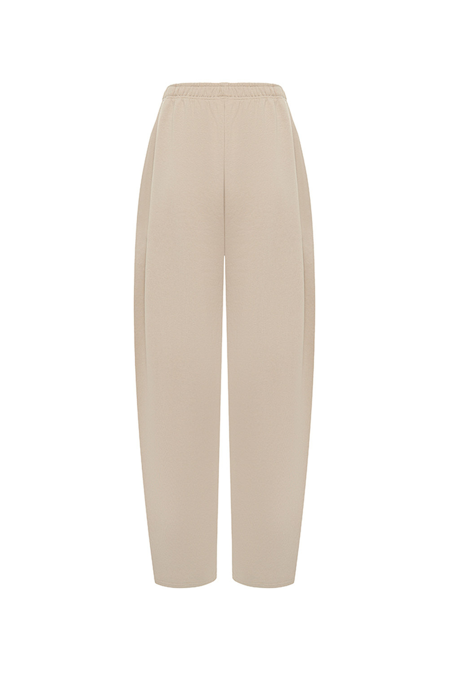 Штаны бананы с защипами Крем