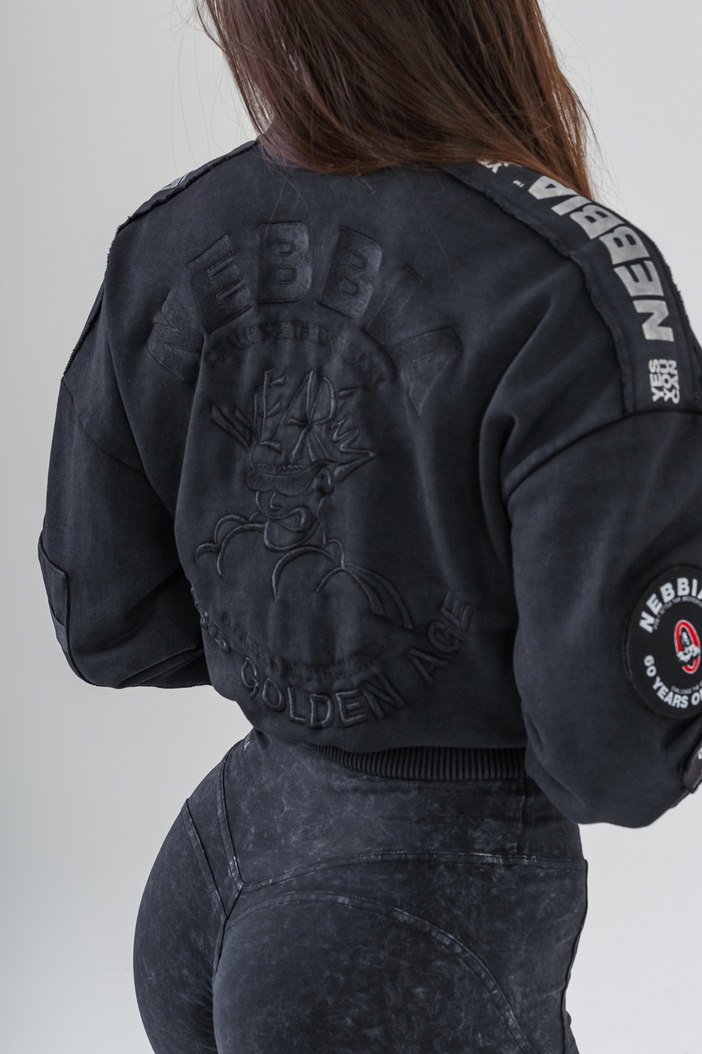 Бомбер Washed Bomber Jacket with Contrast Lining LEGEND 784