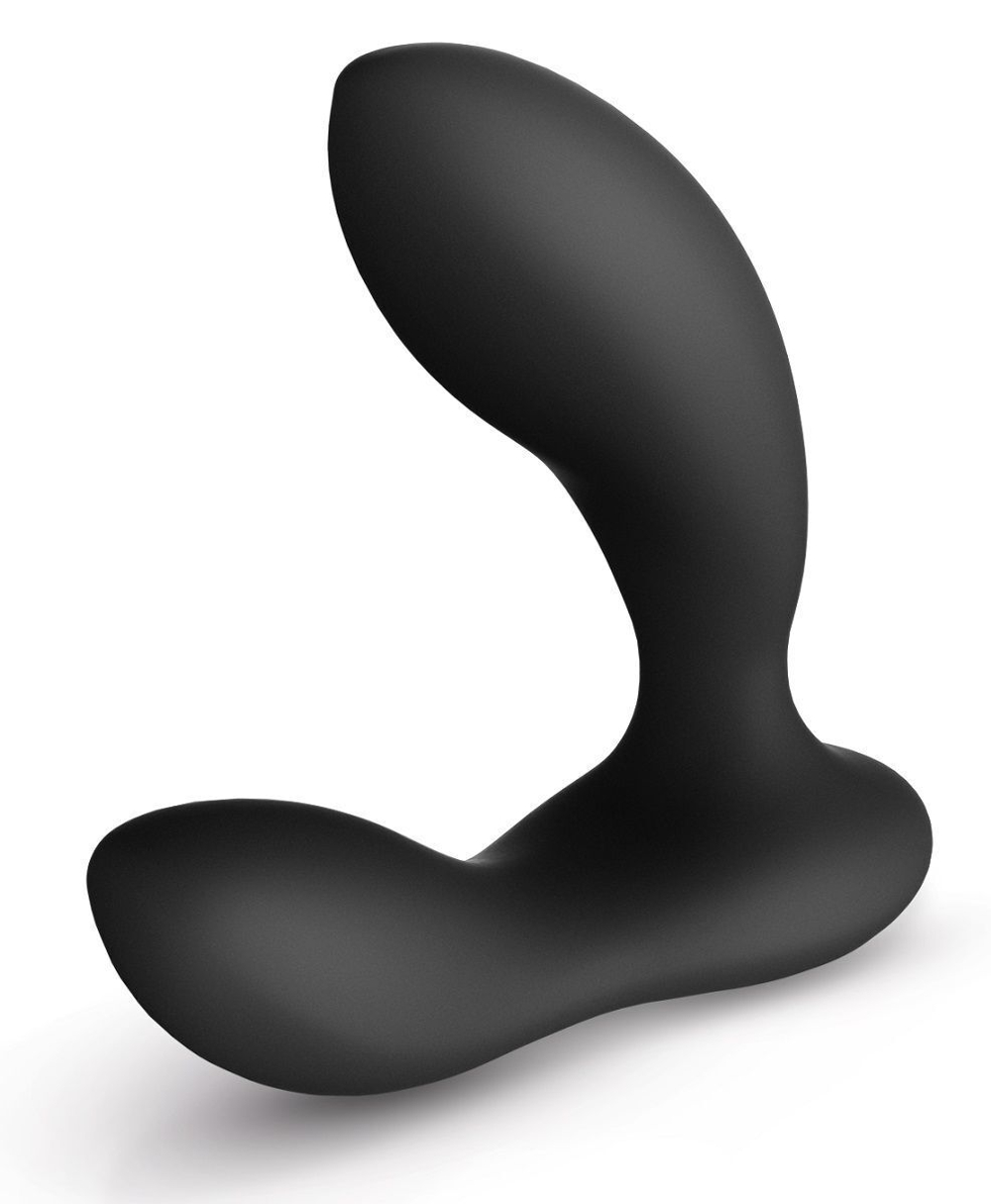Чёрный перезаряжаемый стимулятор простаты Bruno Black (Цвет: черный)