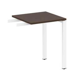 Metal System Приставной элемент на П-образном м/к БП.ПР-1 Венге Цаво/Металл Белый 600*600*750