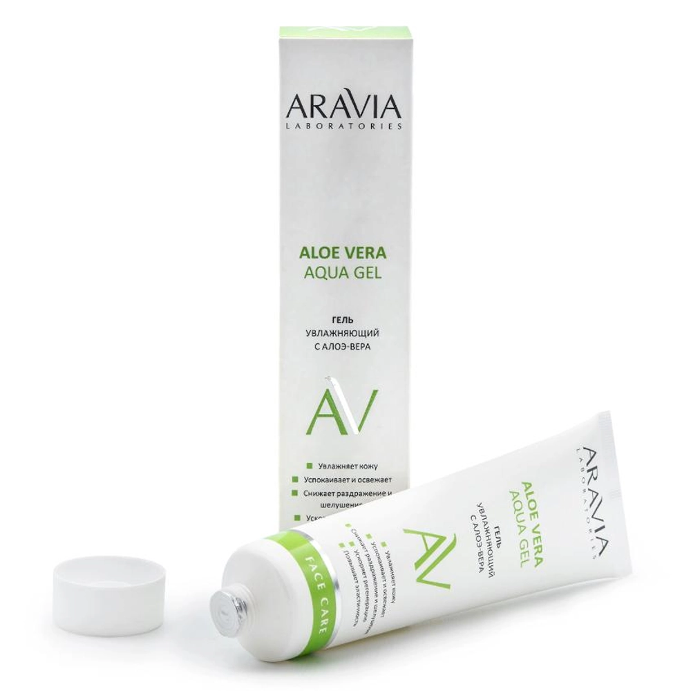 Гель увлажняющий с алоэ-вера для лица / Aloe Vera Aqua Gel ARAVIA Laboratories 116 мл