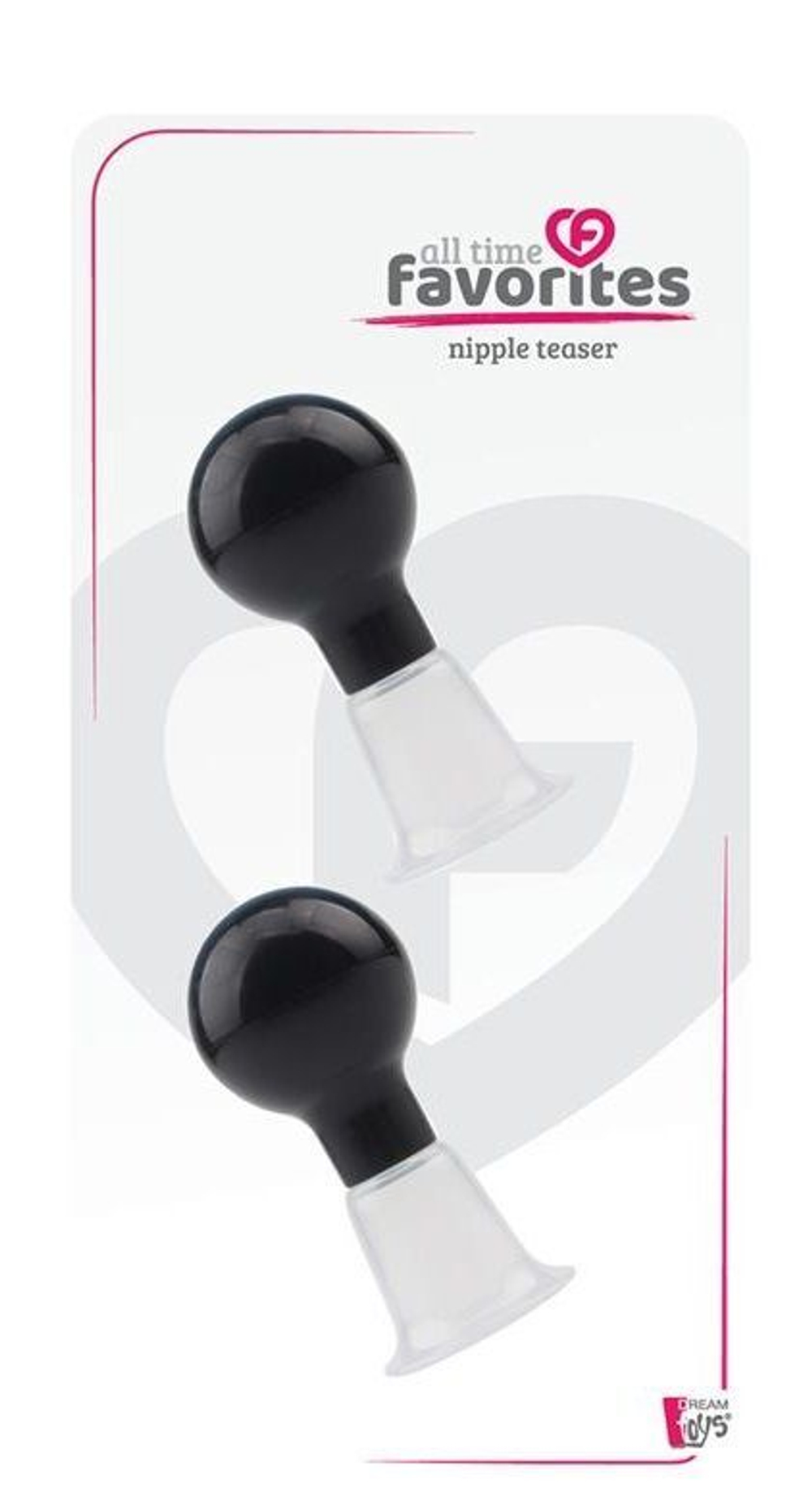 Вакуумные помпы для сосков NIPPLE TEASER (Цвет: черный)