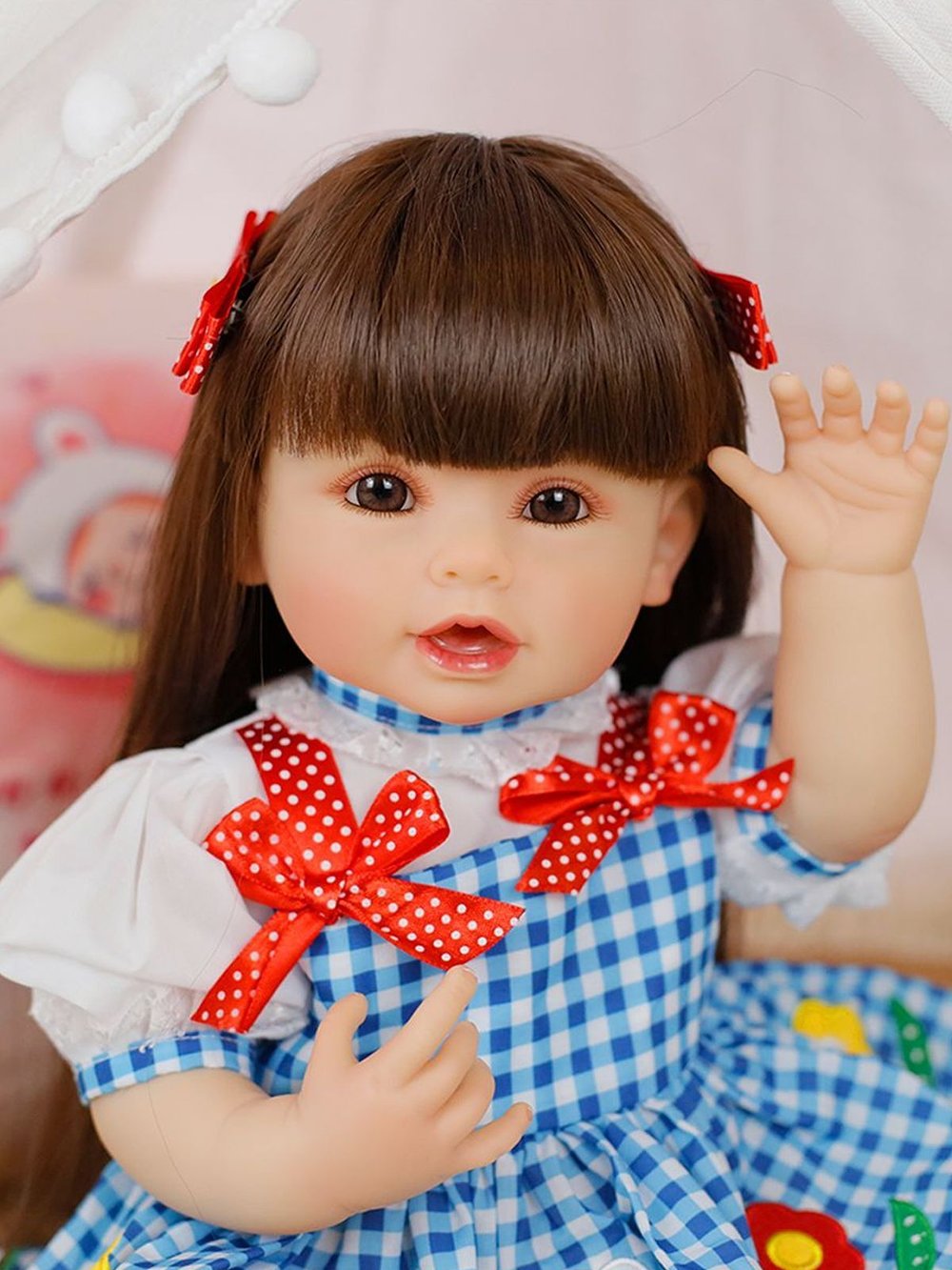 Кукла Реборн виниловая LifeReborn 55см (LR-010)