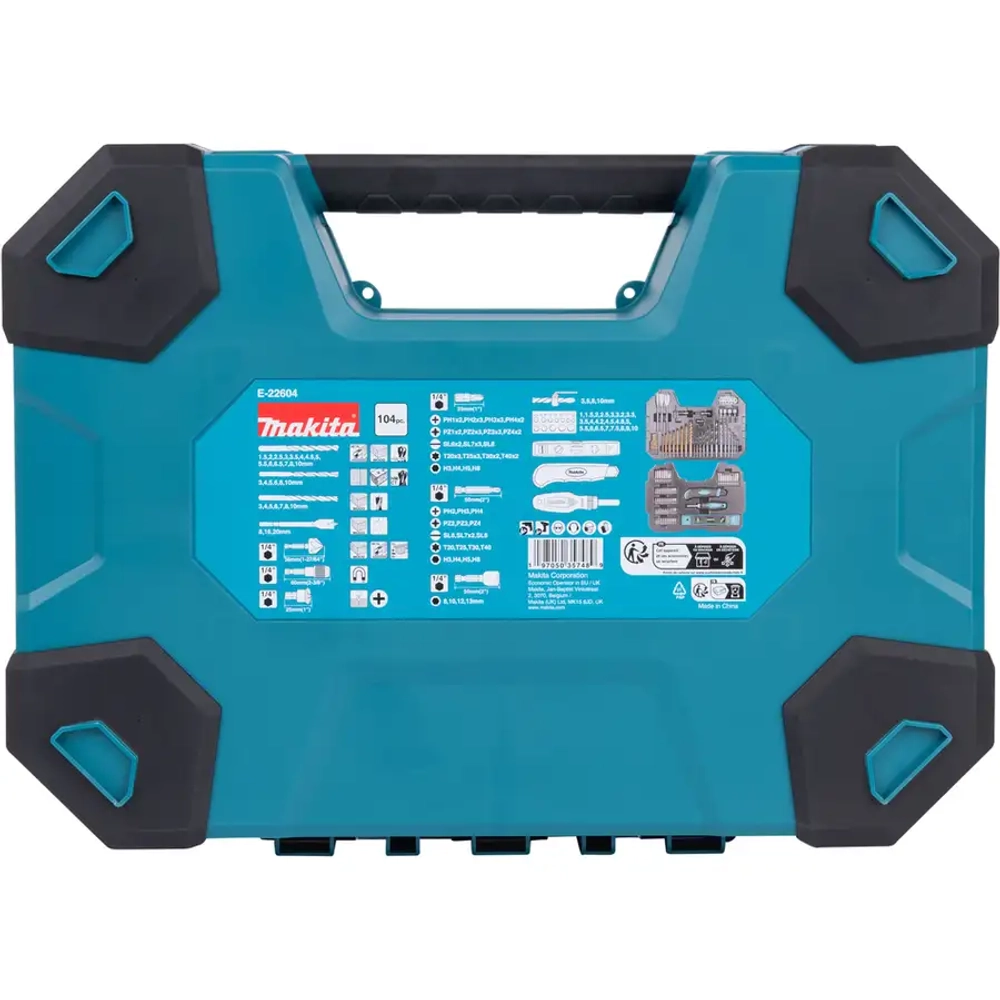 Набор насадок "Maccess", 104 шт. Makita E-22604
