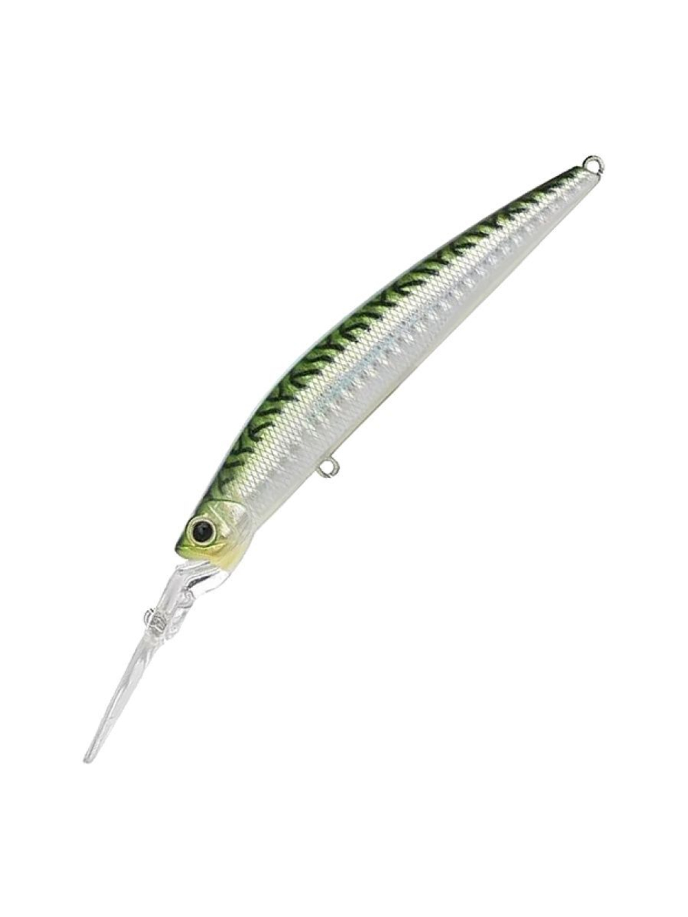 Воблер DUO Hacker Slaver Cranking Minnow 105SP SW, ANA0841 Real Sand Lance, 105 мм, 16 г, нейтральный, минноу