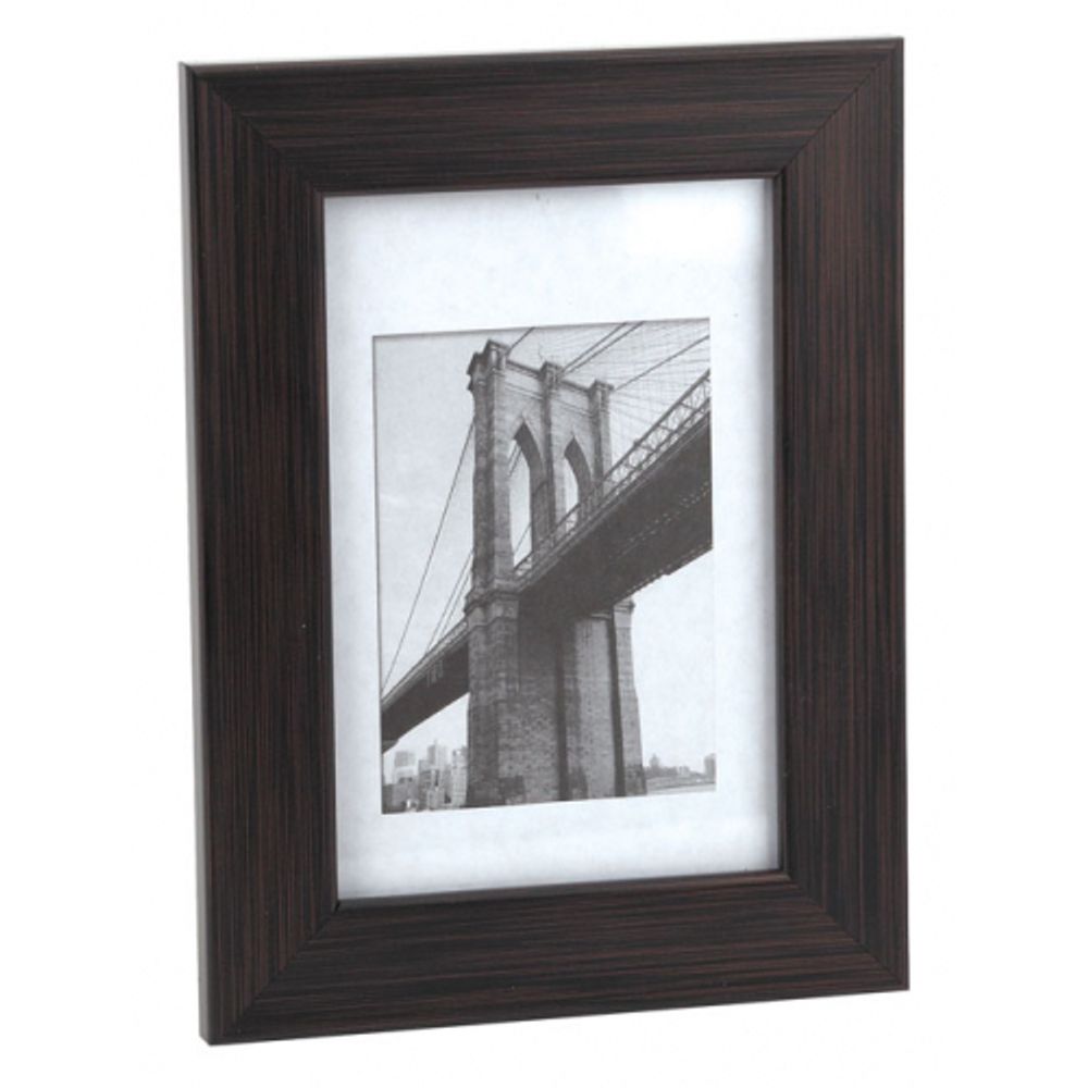 Фоторамка Image Art 605 21х30 пластиковая со стеклом кофе