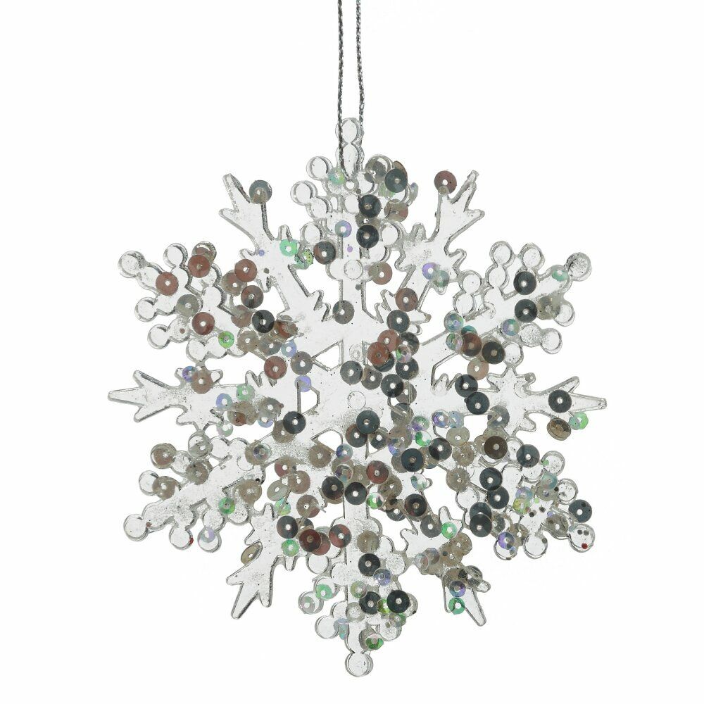 GAEM Украшение новогоднее "Снежинка", L9,5 W0,2 H10 см