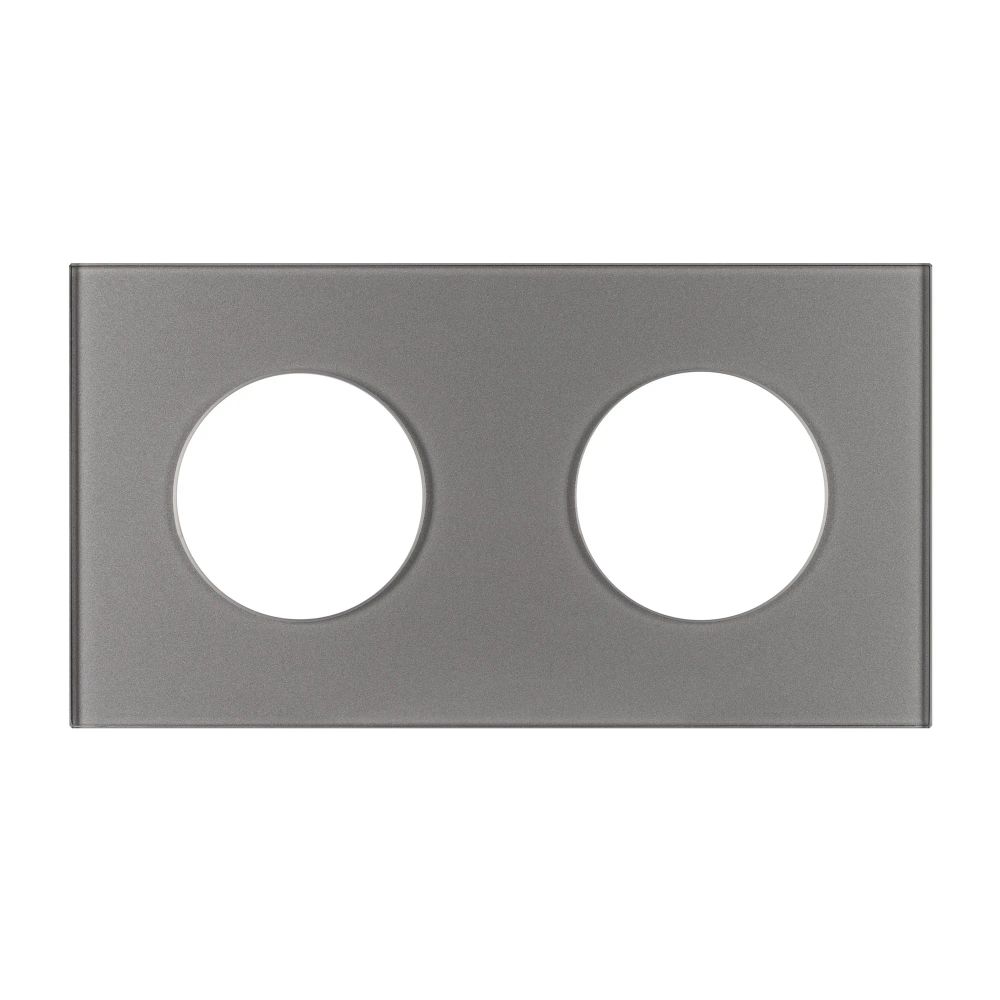 Рамка стеклянная FRM-GLARE-GC-2-GR (Arlight, -) 043837