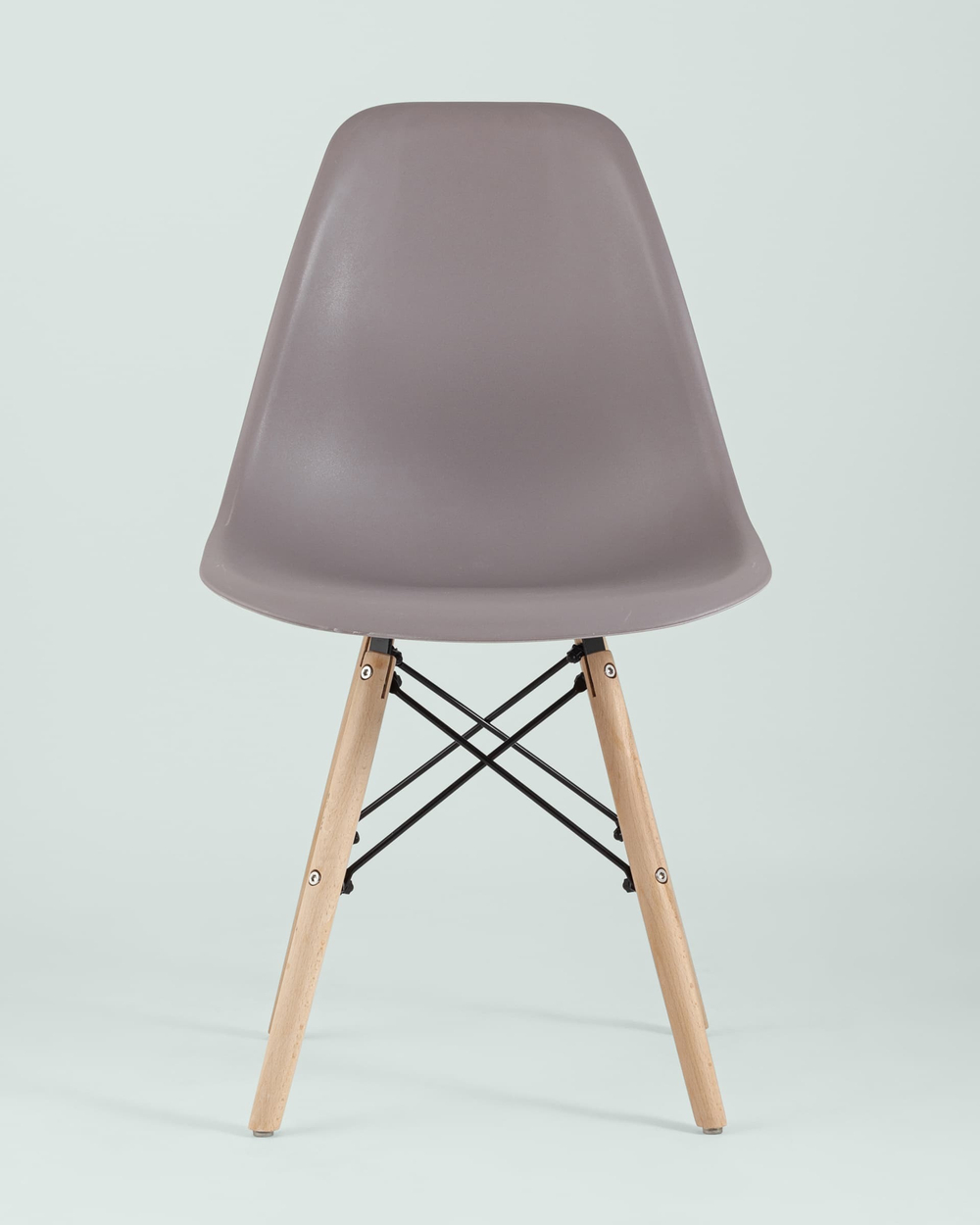 Стул Eames Style DSW темно-серый (разборный каркас)