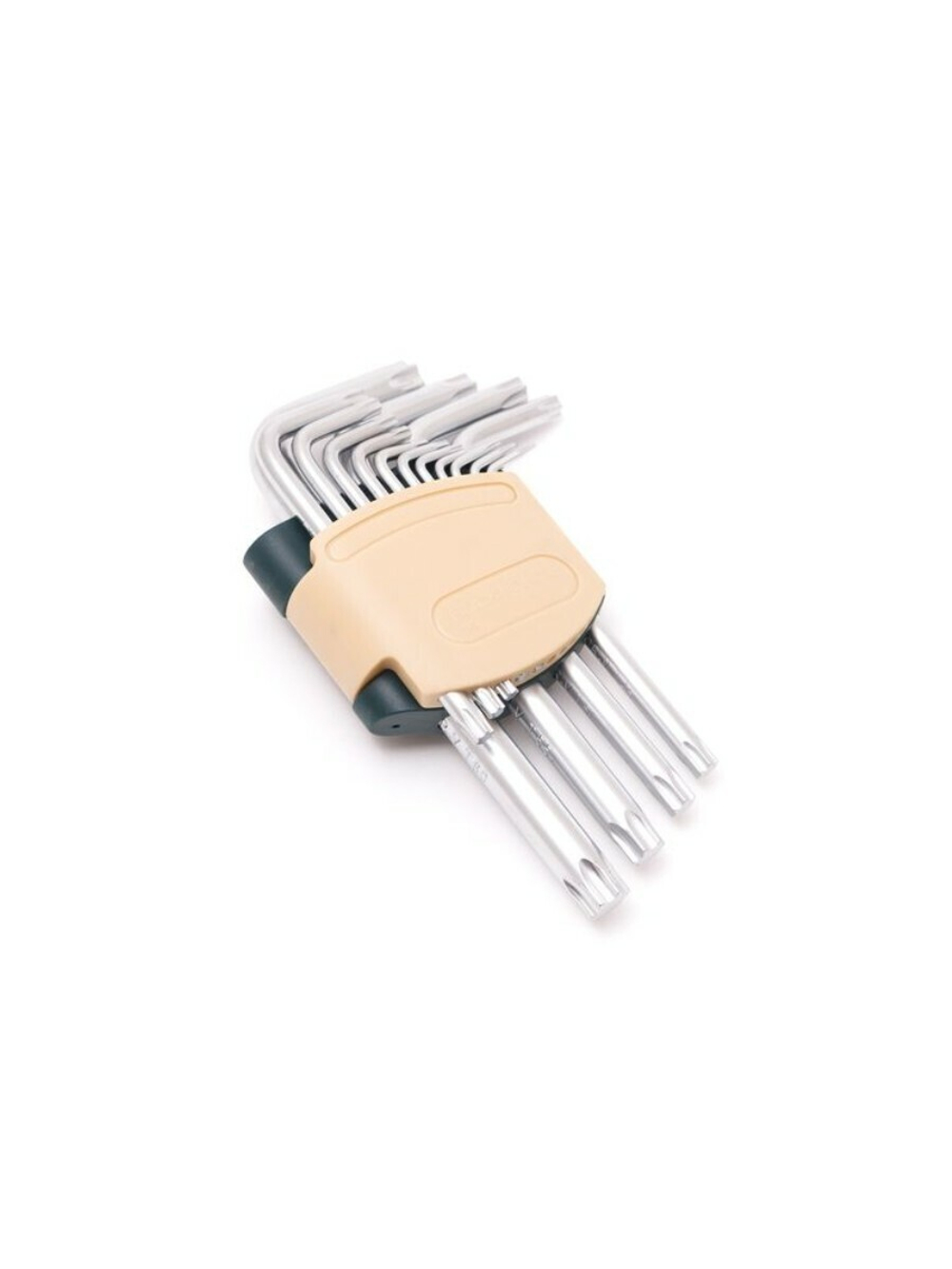 Набор ключей TORX Г-образных, 15пр.(Т6, T7, T8, T9, Т10, Т15, Т20, Т25, Т27, Т30, Т40, Т45, Т50, Т55, Т60)в пластиковом держателе RockForce##Rock FORCE RF-5151
