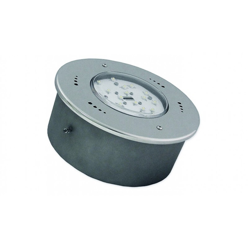 Светильник светодиодный встраиваемый D250, 54Вт/12В, RGB свеч., нерж.сталь AISI-304, пленка