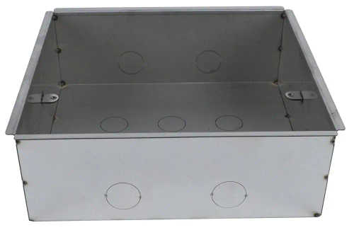 MultiDesk Коробка монтажная для бетонных полов для люка на 12 модулей СТАЛЬ