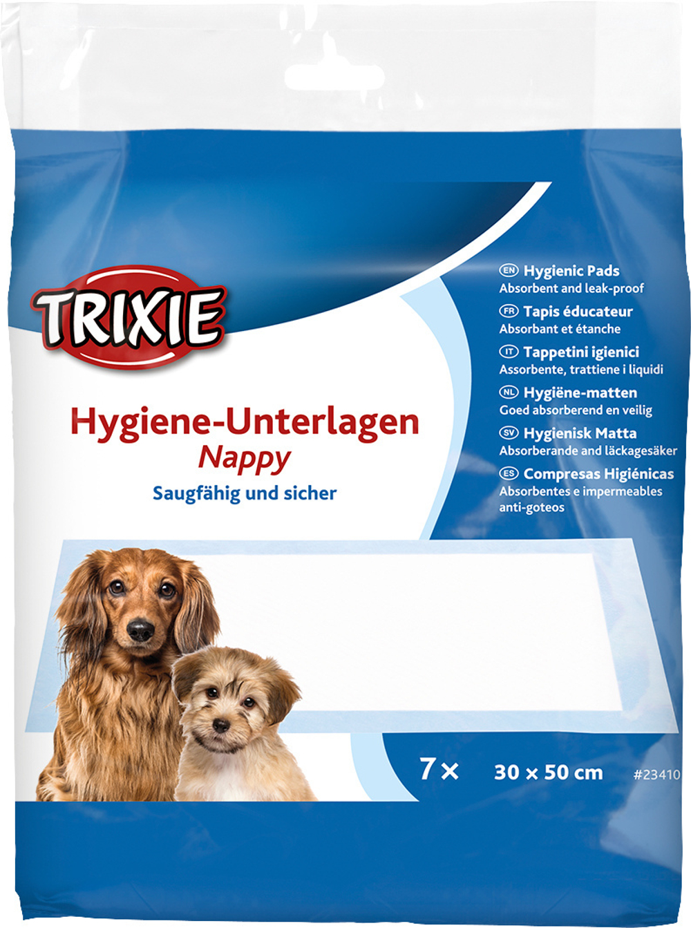 Пеленки для щенков Trixie, размер 30х50см., 7 шт.