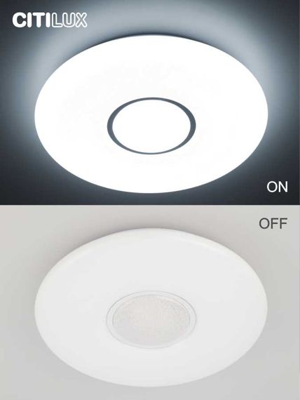 Потолочный светодиодный светильник Citilux Санта CL723480G