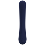 Тёмно-синий вибратор-кролик 22см с LED-дисплеем Pretty Love Lamar Rabbit Vibrator & G-Spot Dark Blue BW-500004-LED-2