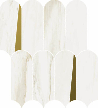 Мозаика STELLARIS CARRARA IVORY MOSAICO ELEGANT (620110000231)