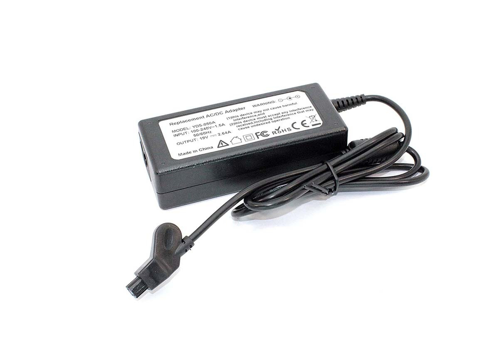 Блок питания (сетевой адаптер) для ноутбуков Dell 19V 2.64A Глиф (3pin) 50W OEM