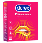 Пр-вы DUREX №3 Pleasuremax Д/продл. удов.