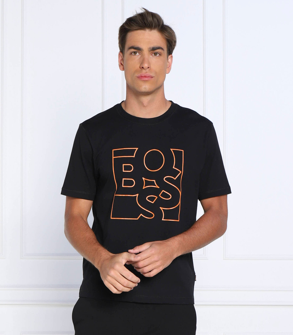 футболка teetrury 2 BOSS ORANGE - черный(50478776)