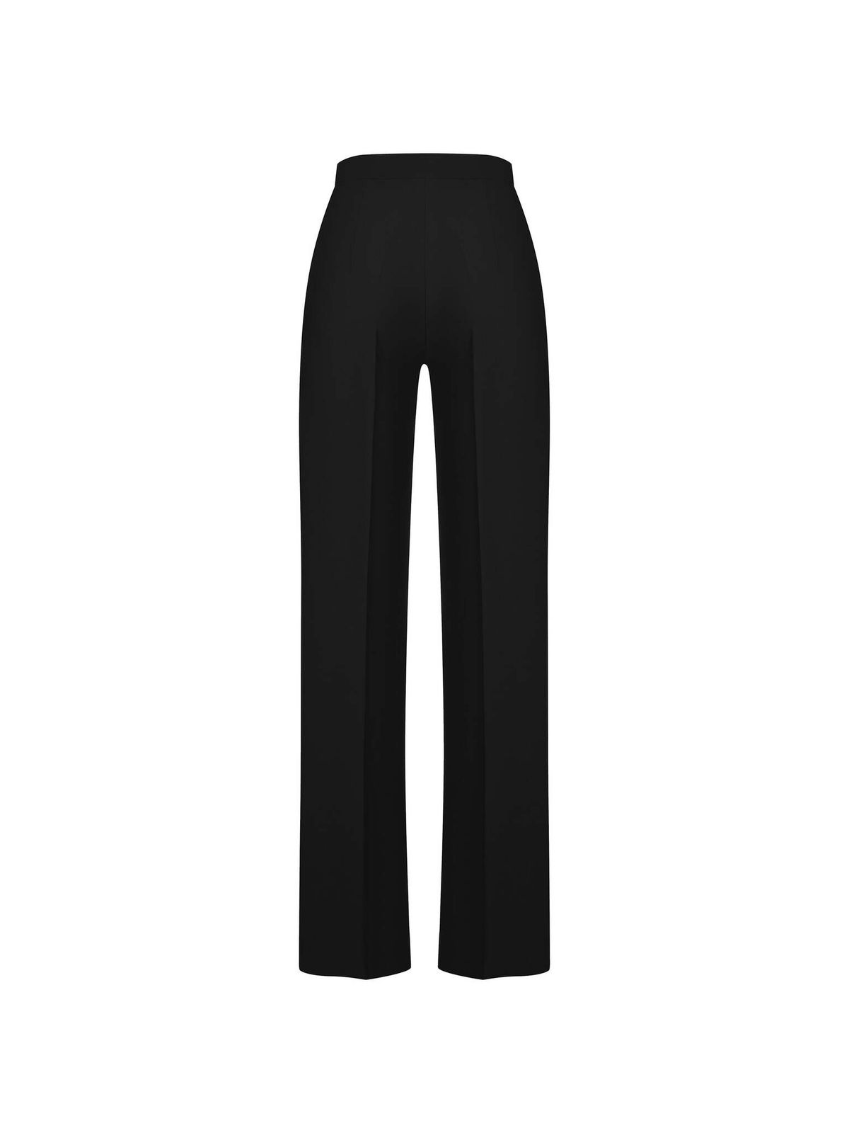 Брюки прямого кроя из крепа