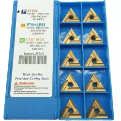 10шт TNMG160404L-S TNMG331 L-S Твердосплавный токарный инструмент с ЧПУ MTJNL